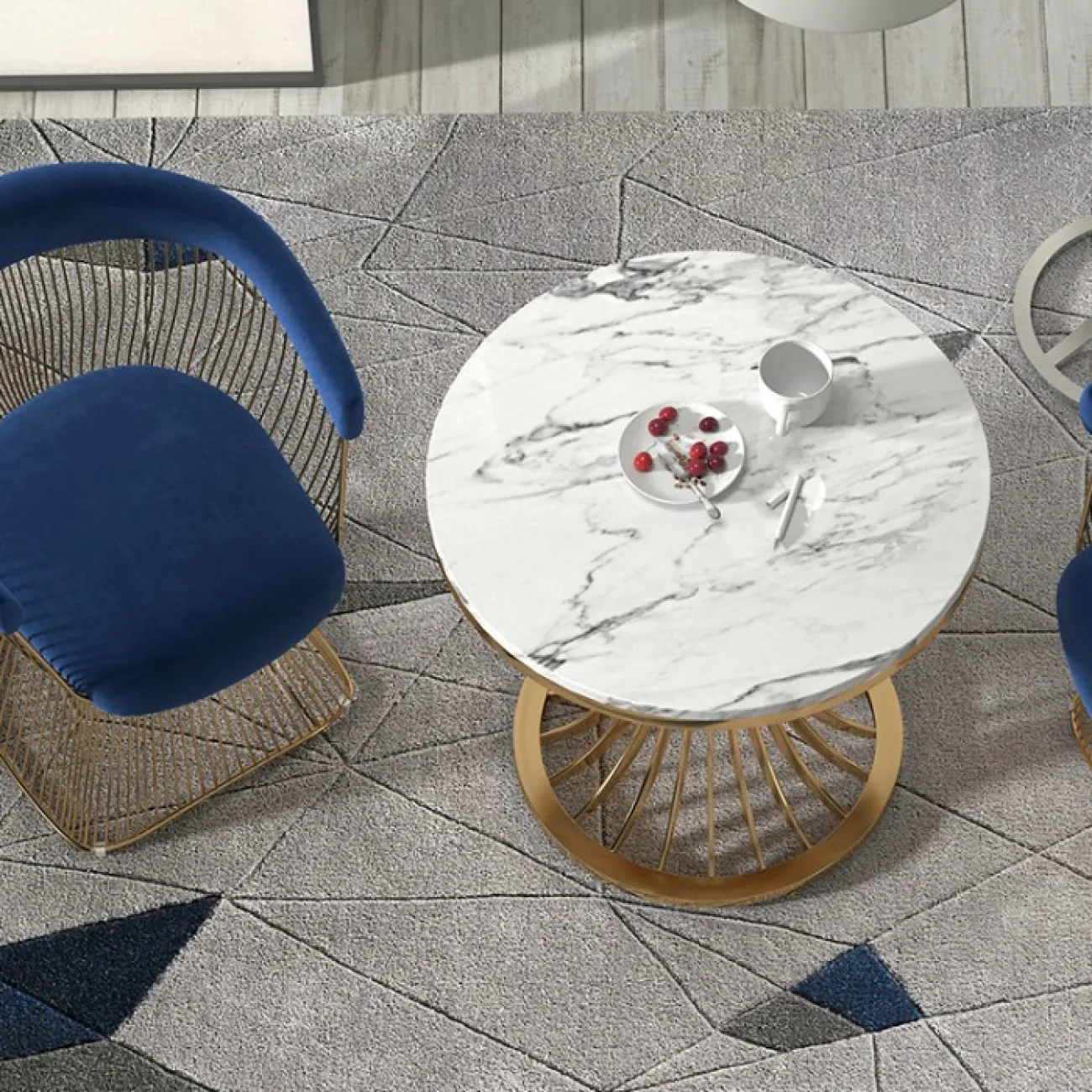 Дизайнерский обеденный стол LaLume-AZ00298