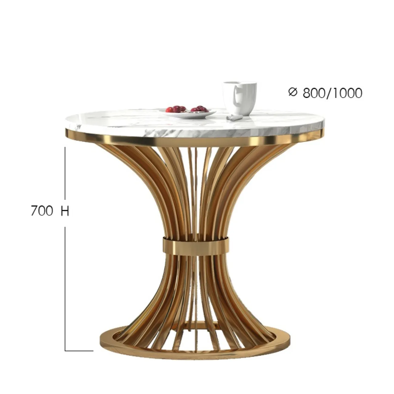 Дизайнерский обеденный стол LaLume-AZ00298