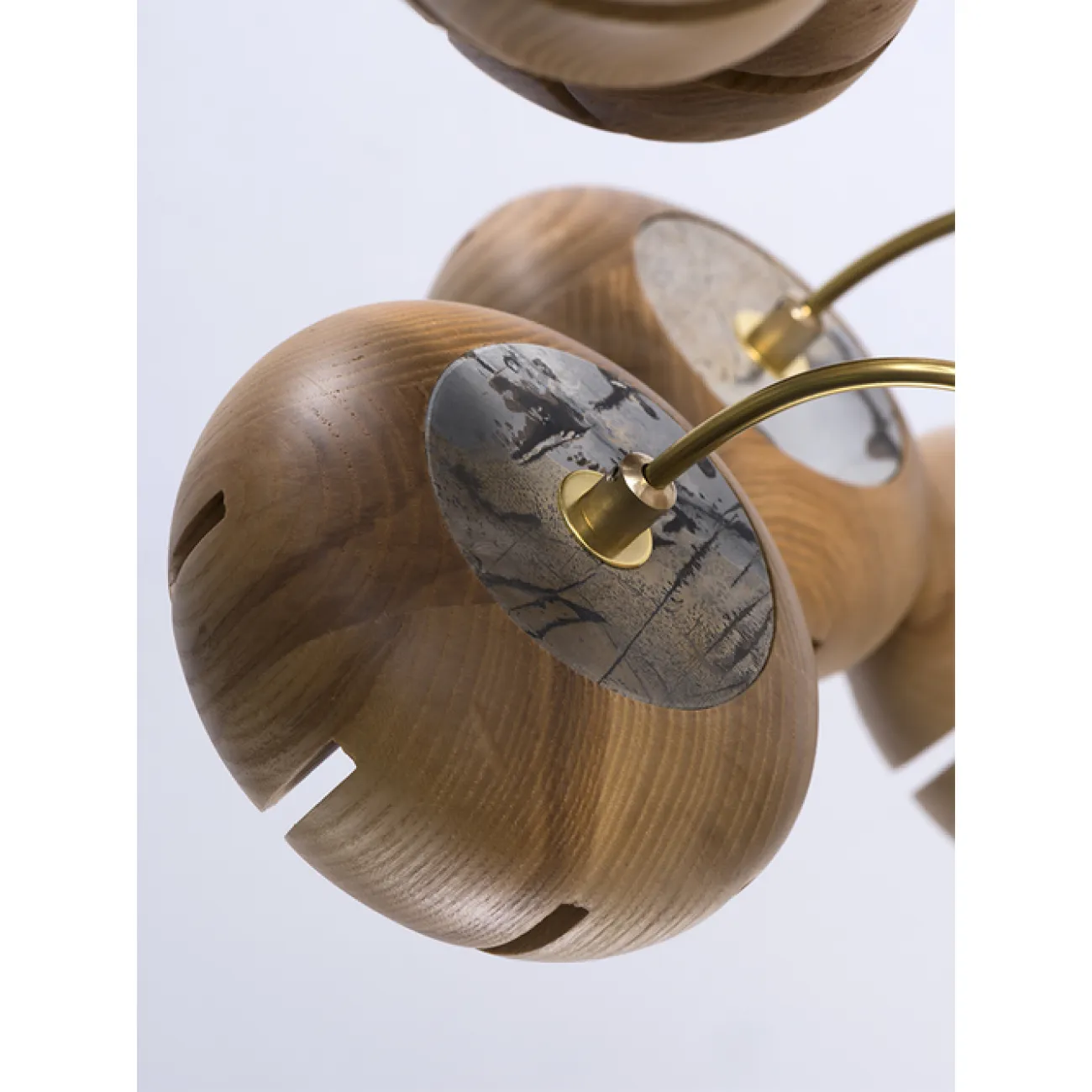 Люстра Louis Wood Led D30 Light wood от ImperiumLoft