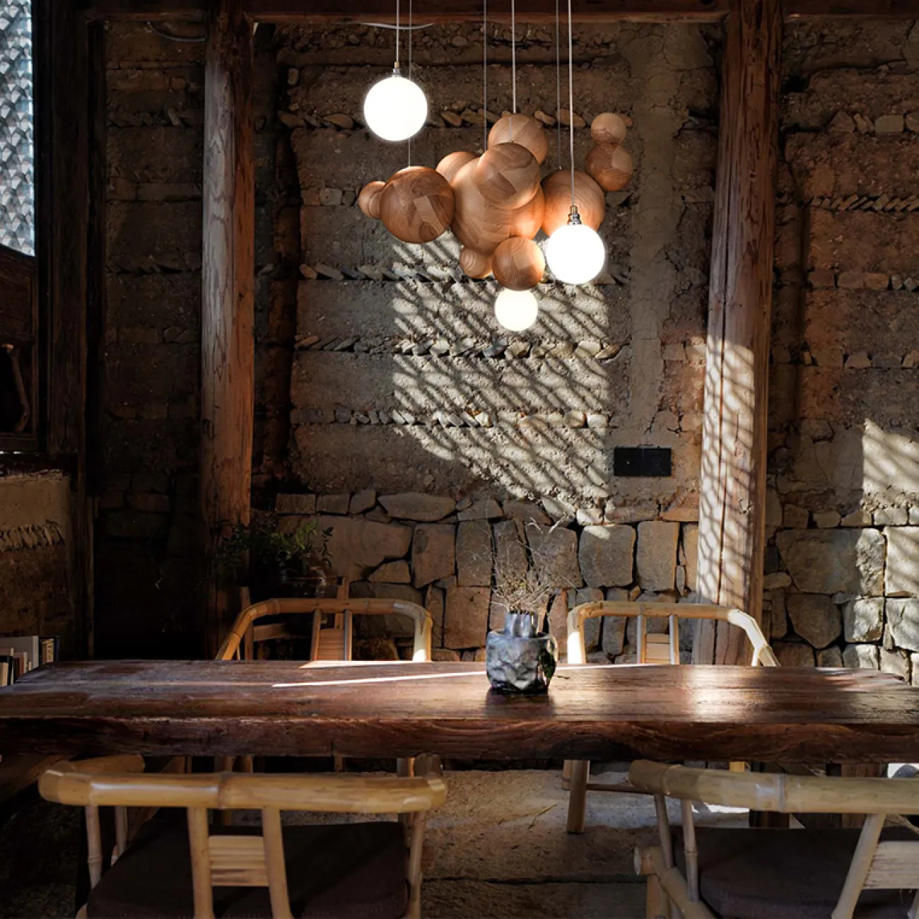 Подвесной светильник HELSING Light brown от ImperiumLoft