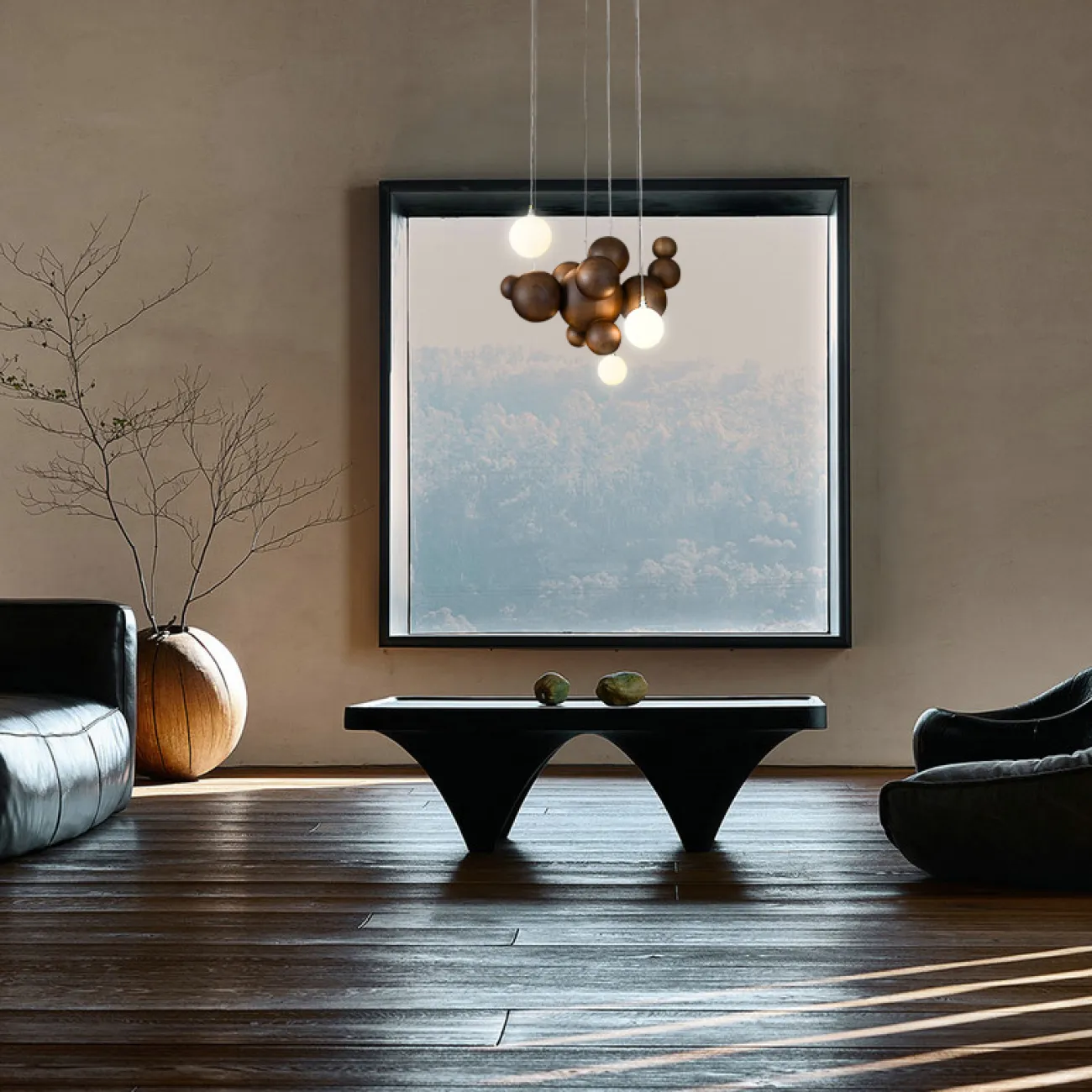 Подвесной светильник HELSING Light brown от ImperiumLoft