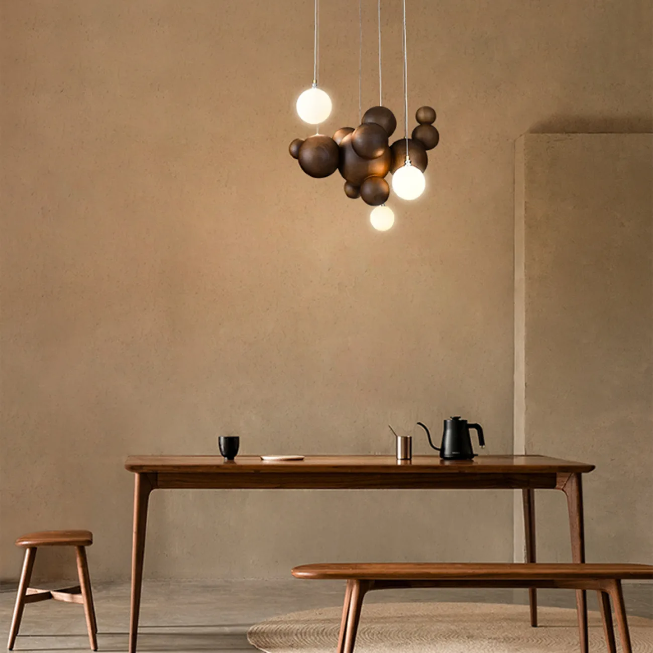 Подвесной светильник HELSING Light brown от ImperiumLoft