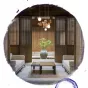 Подвесной светильник HELSING Light brown от ImperiumLoft