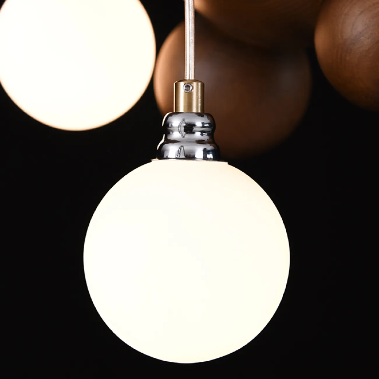 Подвесной светильник HELSING Light brown от ImperiumLoft