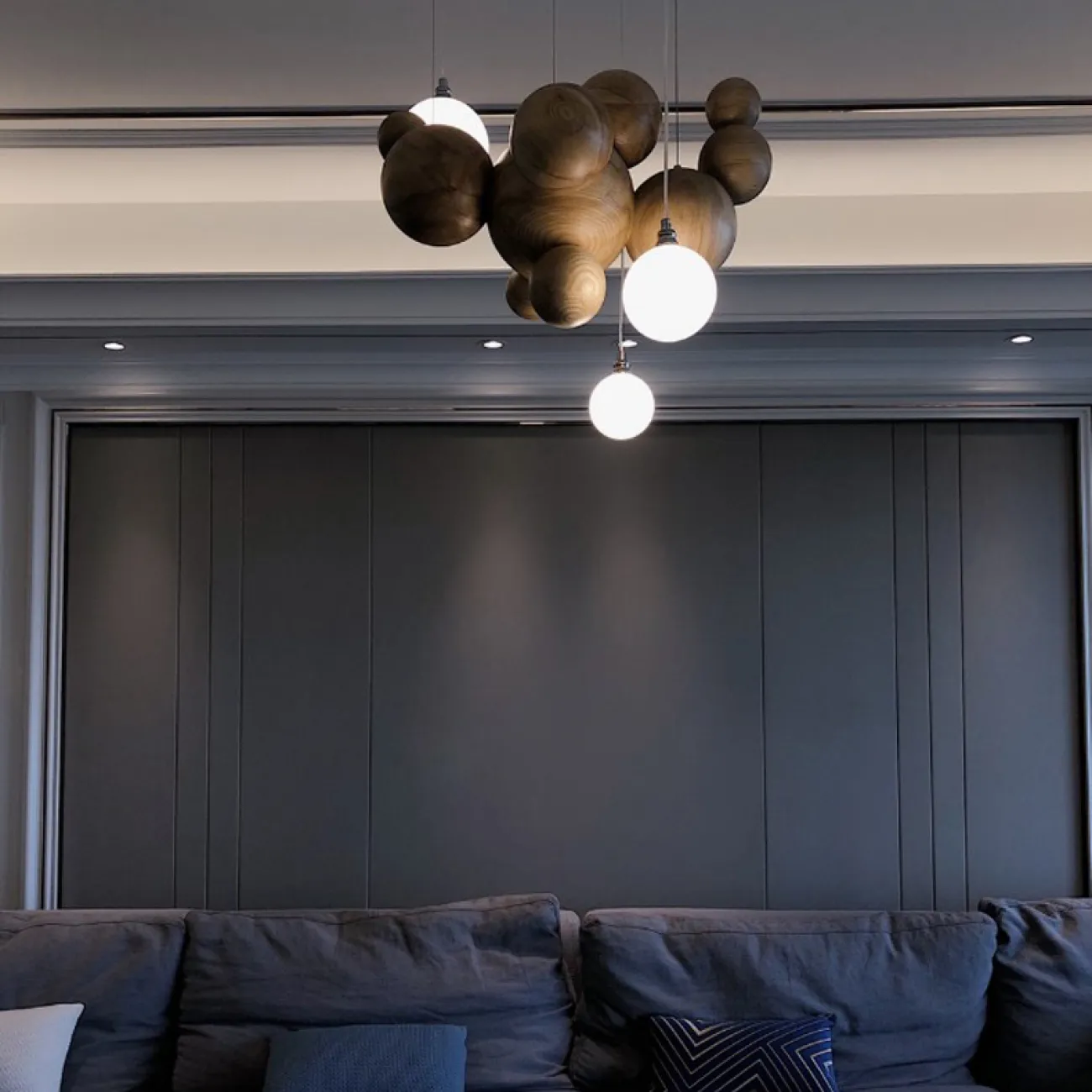 Подвесной светильник HELSING Light brown от ImperiumLoft