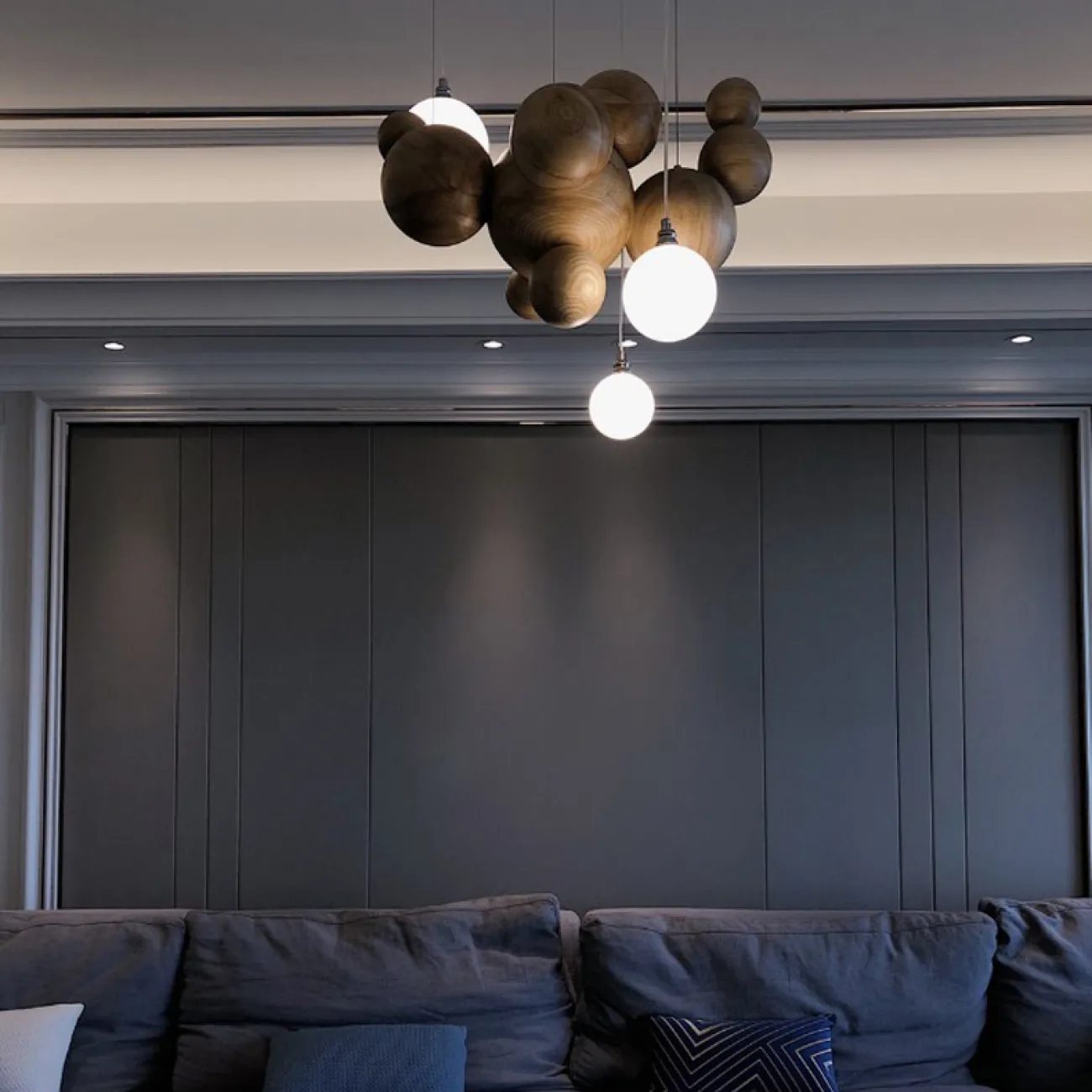 Подвесной светильник HELSING Light brown от ImperiumLoft