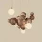 Подвесной светильник HELSING Light brown от ImperiumLoft
