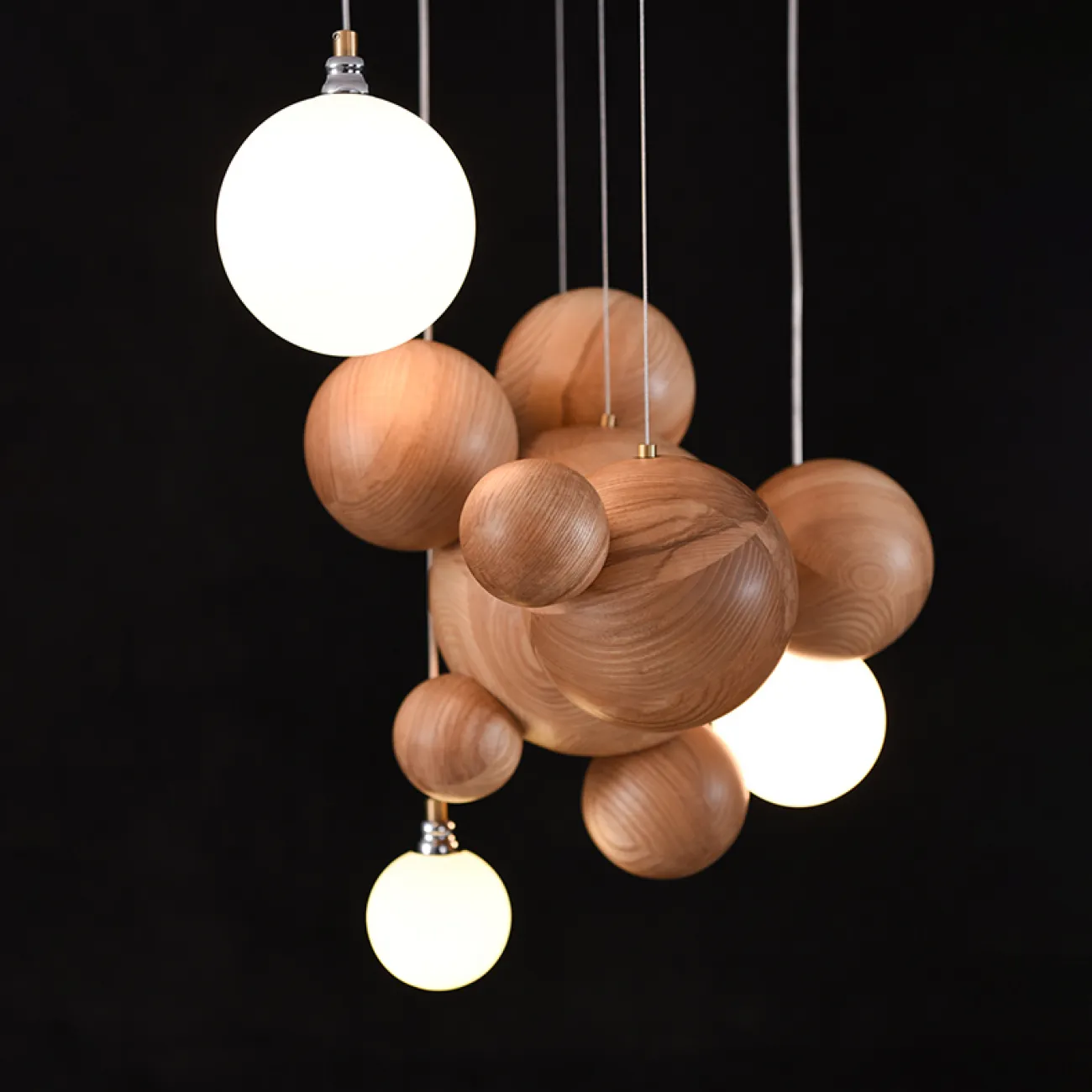 Подвесной светильник HELSING Light brown от ImperiumLoft