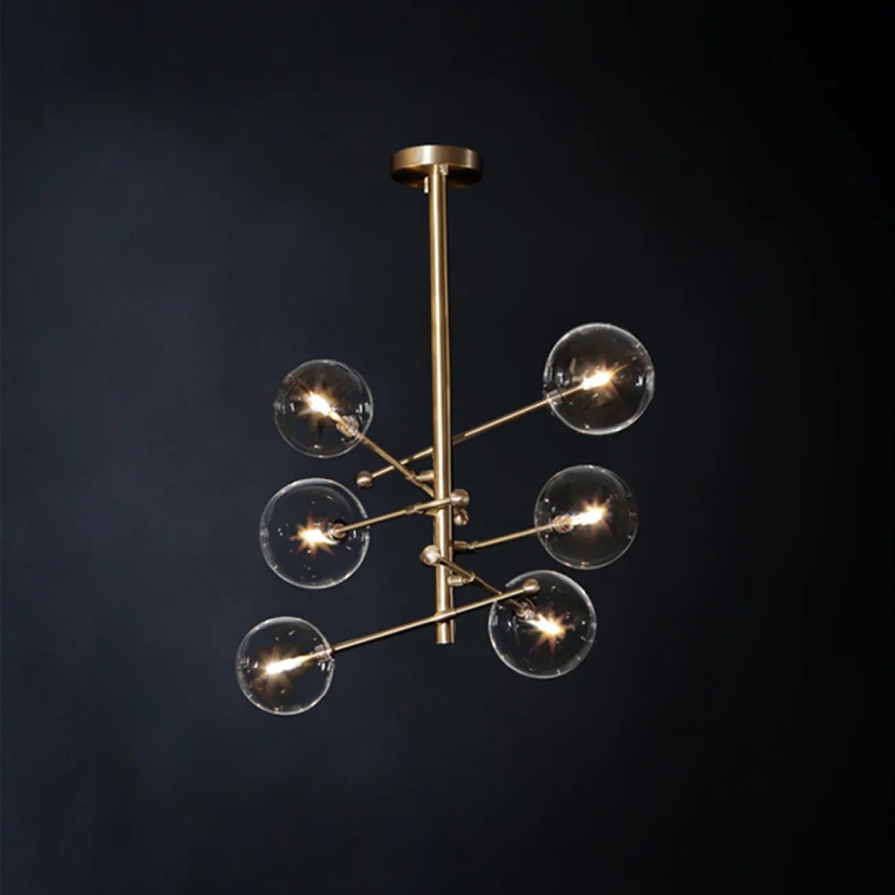 Люстра на штанге KATRIN от ImperiumLoft