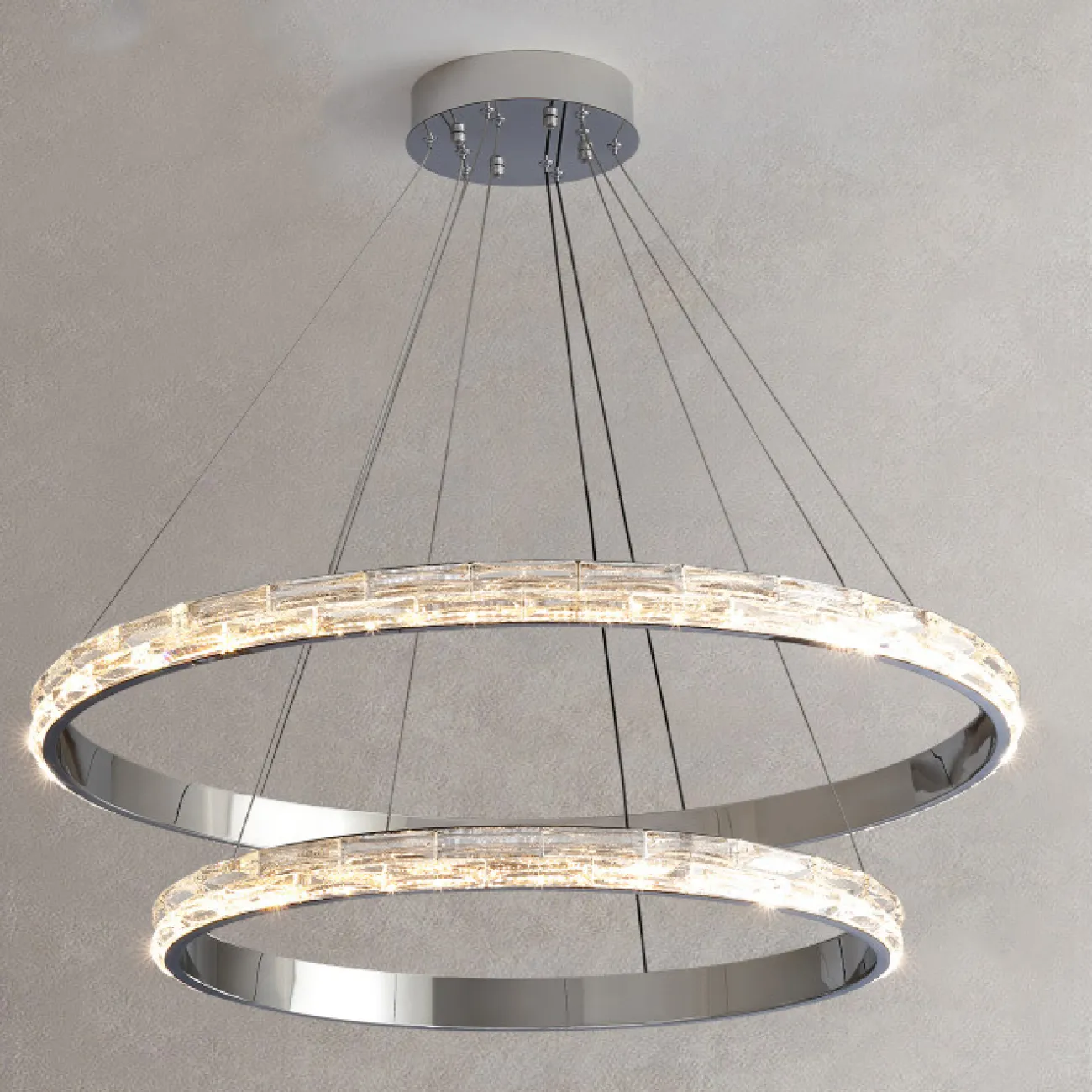 Подвесная люстра CAROLIN D50+80+60+100+60 от ImperiumLoft Подвесная люстра CAROLIN D50+80+60+100+60 от ImperiumLoft