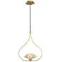 Хрустальный светильник Цветок Лотоса Lotus flower Clear Glass pendant lamp A от ImperiumLoft