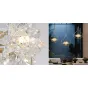 Хрустальный светильник Цветок Лотоса Lotus flower Clear Glass pendant lamp A от ImperiumLoft