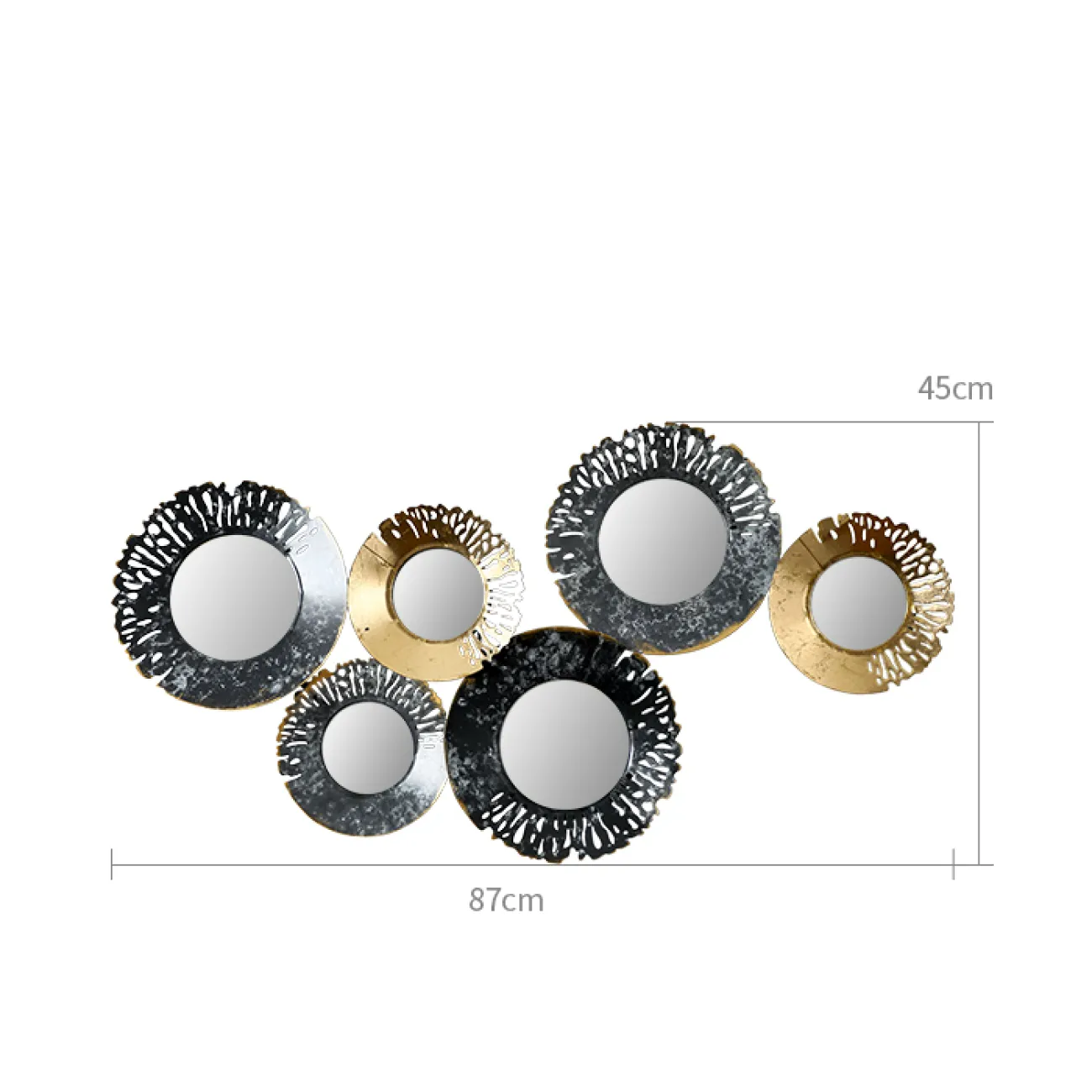 Настенный декор из зеркал LaLume-KKK00162