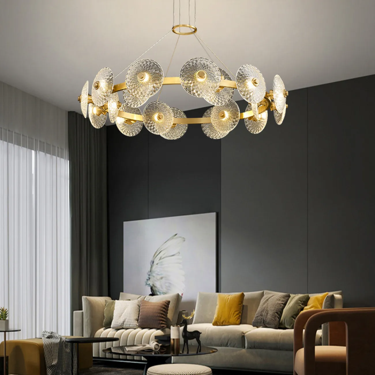 Подвесная люстра VERONICA D70 от ImperiumLoft