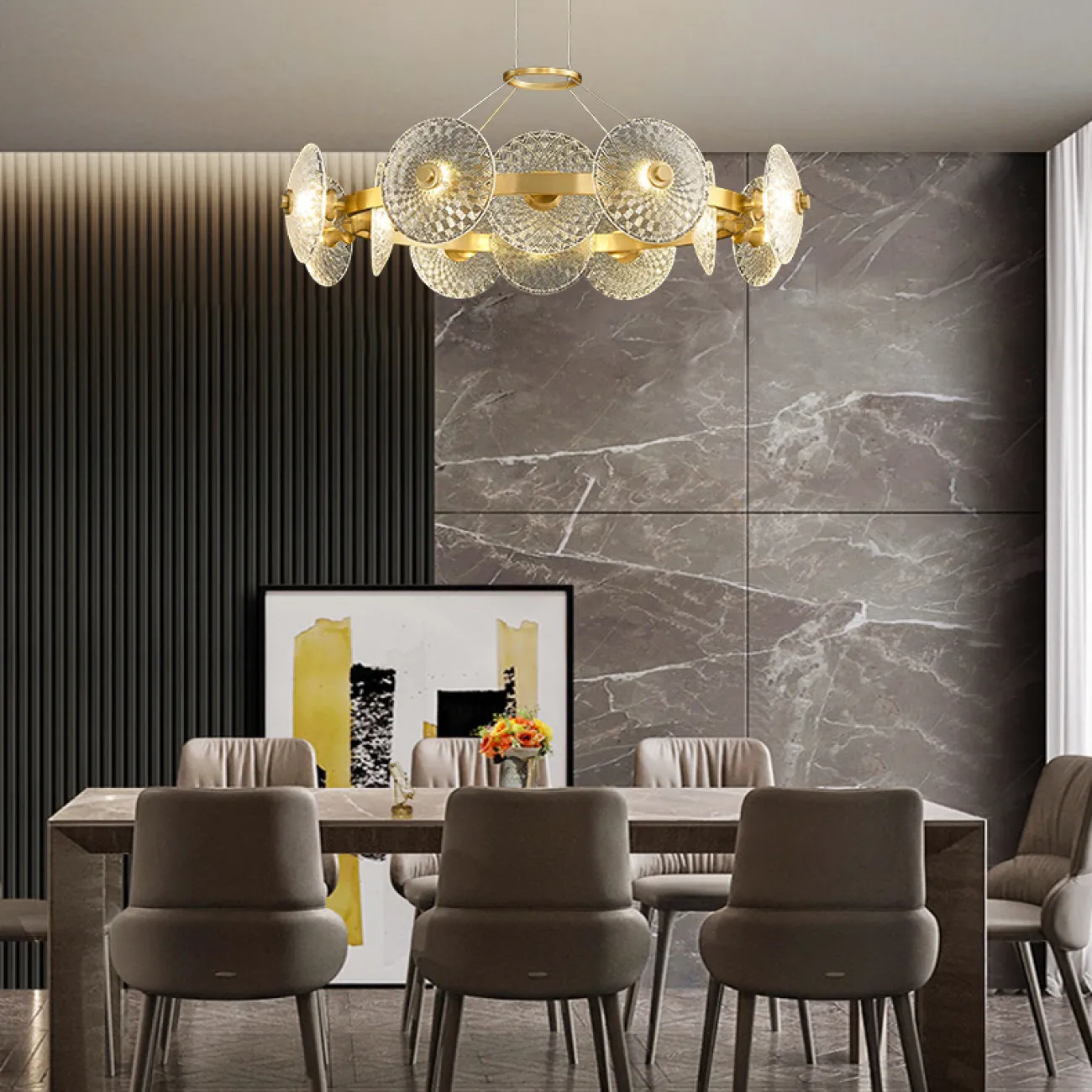 Подвесная люстра VERONICA D85 от ImperiumLoft