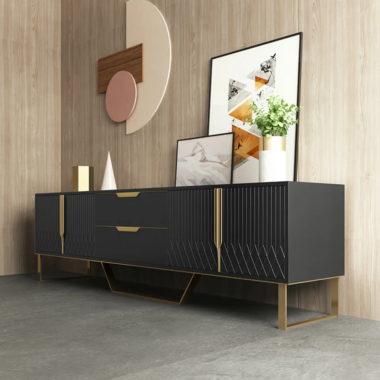 Дизайнерская тумба под TV - LaLume-TV00173