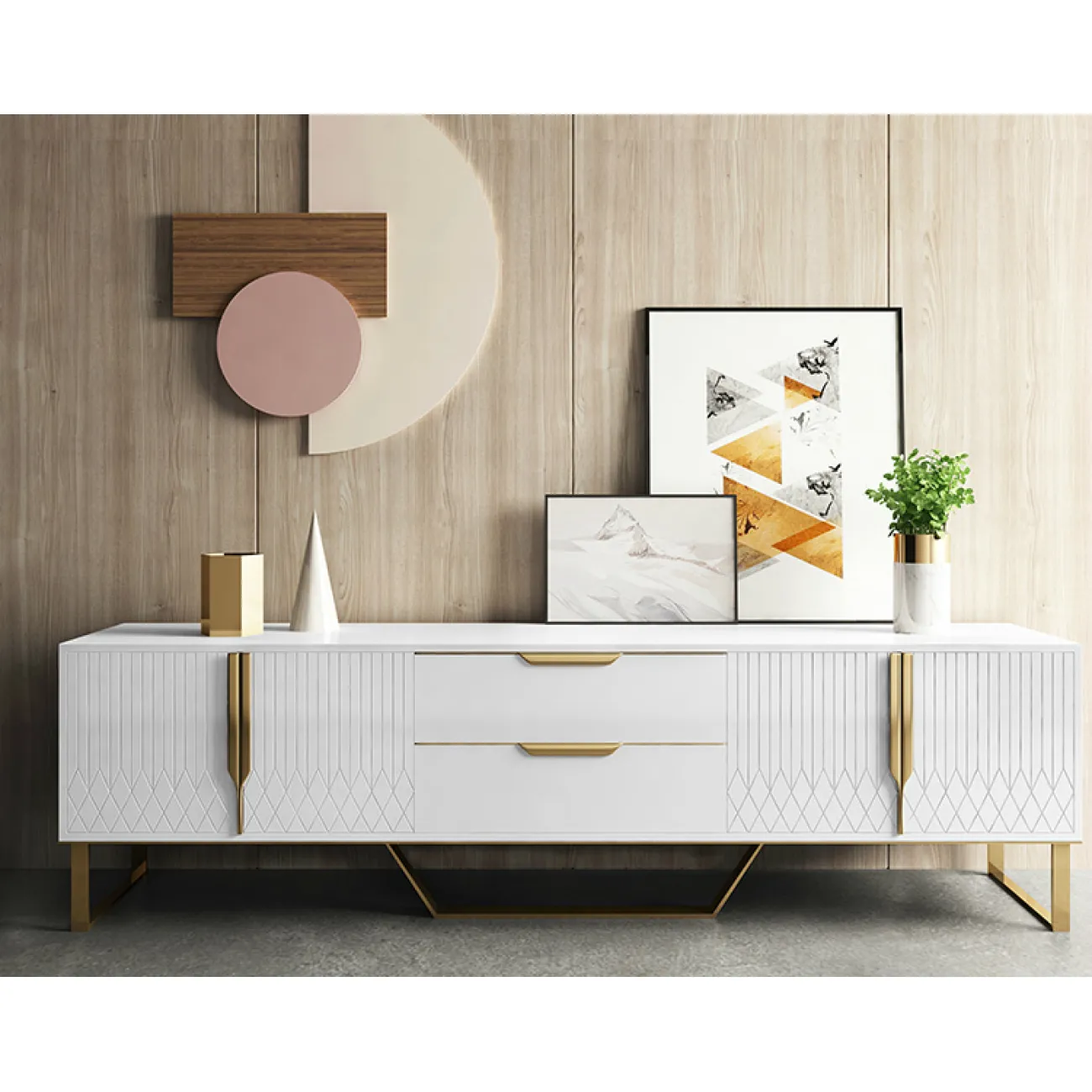 Дизайнерская тумба под TV - LaLume-TV00173