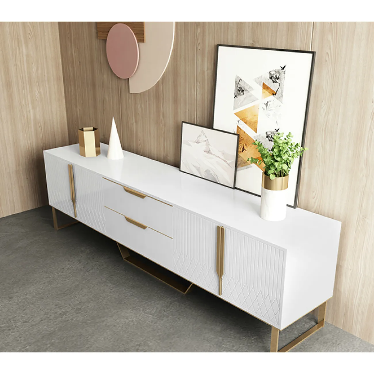 Дизайнерская тумба под TV - LaLume-TV00173