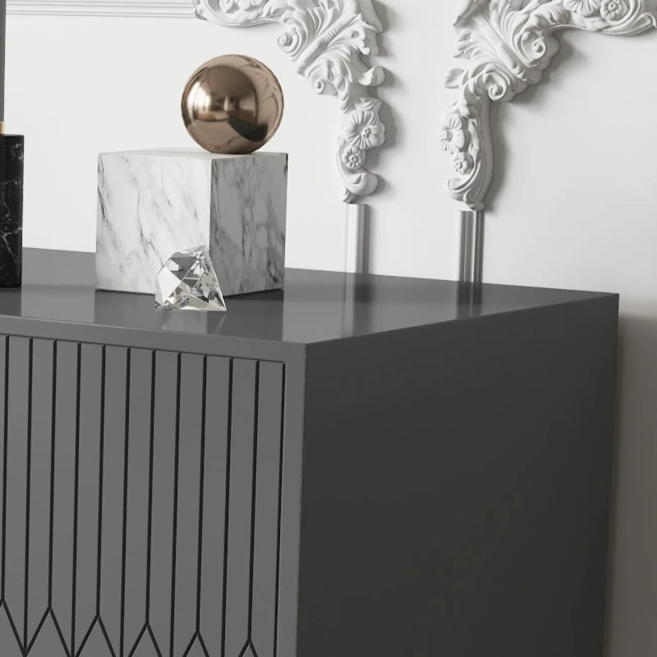 Дизайнерская тумба под TV - LaLume-TV00173