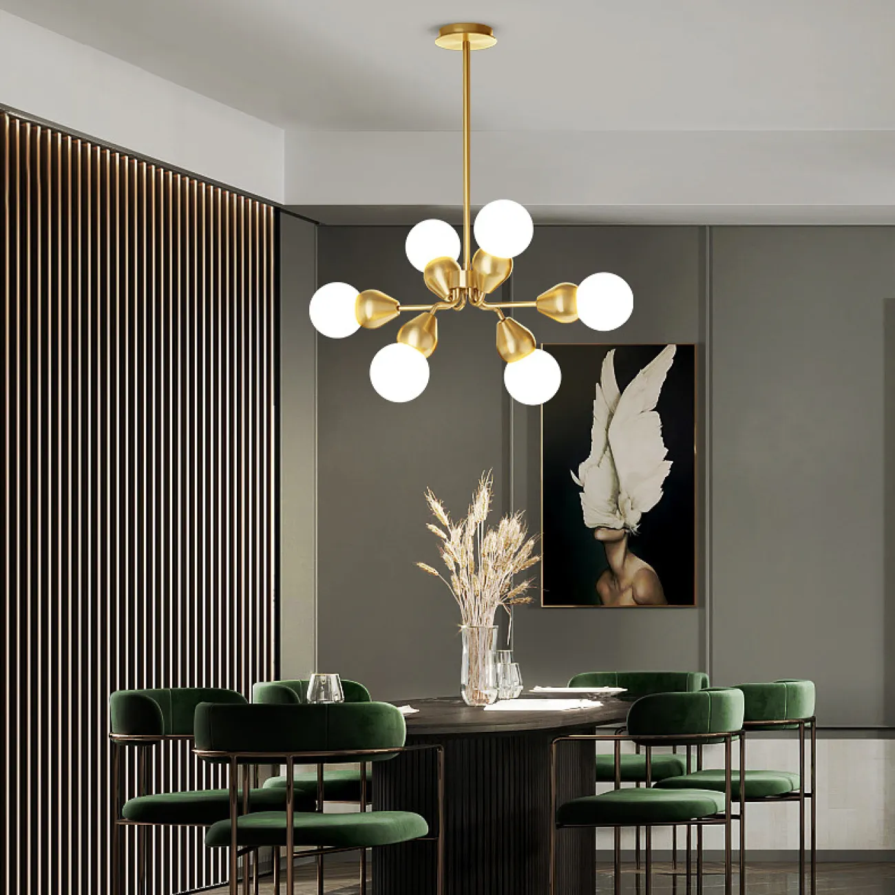 Потолочная люстра FABRON L9 от ImperiumLoft Потолочная люстра FABRON L9 от ImperiumLoft