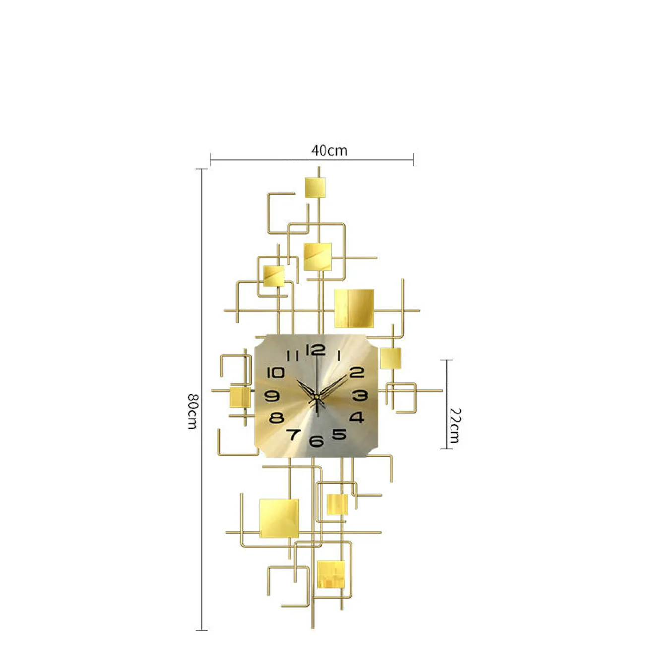 Дизайнерский настенный декор часы LaLume-KKK00375