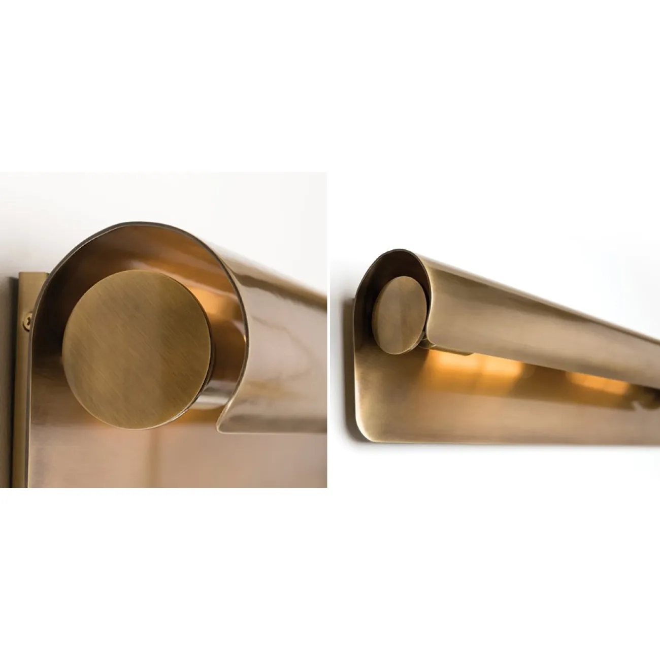 Бра Hudson Valley 1525-AGB Accord 2 Light Wall Sconce In Aged Brass от ImperiumLOFT