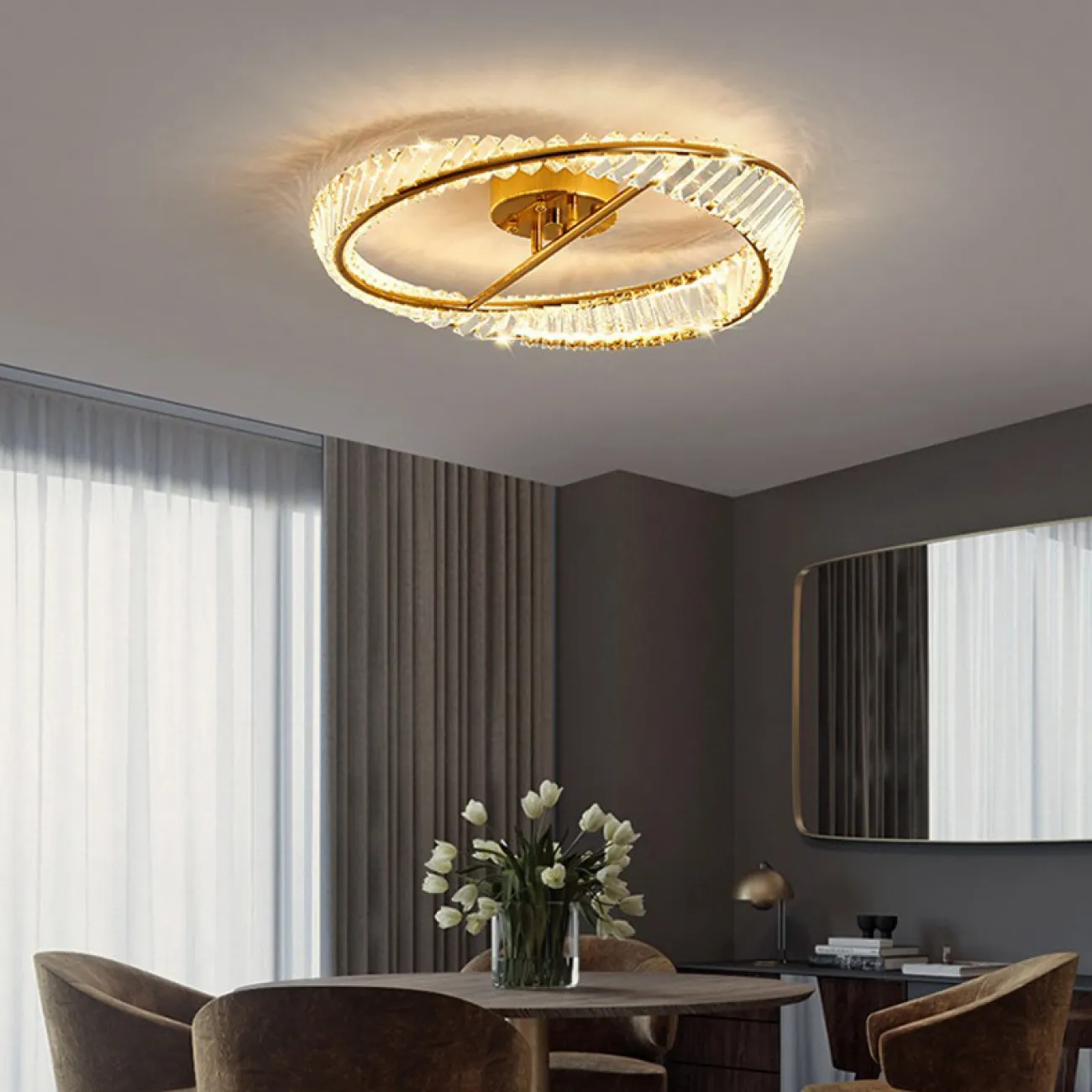 Потолочная люстра BERTOLDA CH D50 от ImperiumLoft