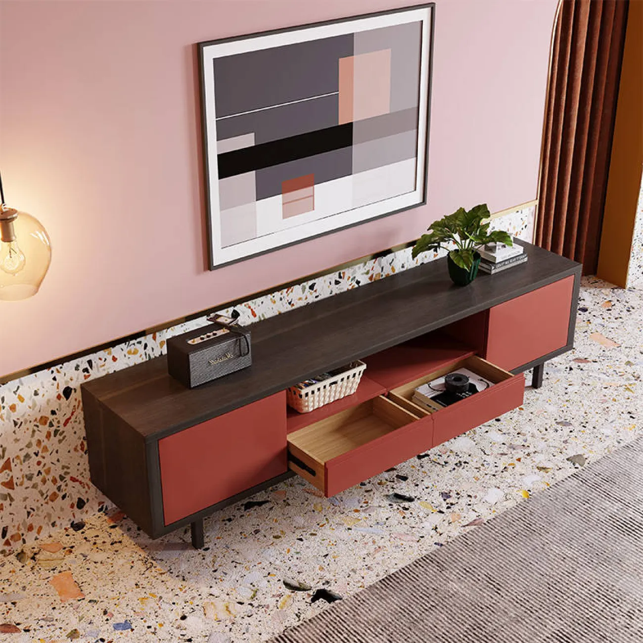 Дизайнерская тумба под TV - LaLume-TV00170 Дизайнерская тумба под TV - LaLume-TV00170