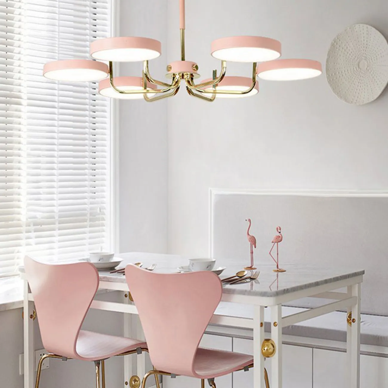 Подвесная люстра TAVIS D112 White от ImperiumLoft