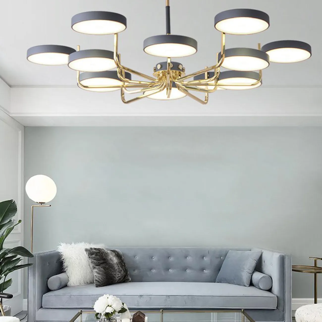 Подвесная люстра TAVIS D112 White от ImperiumLoft