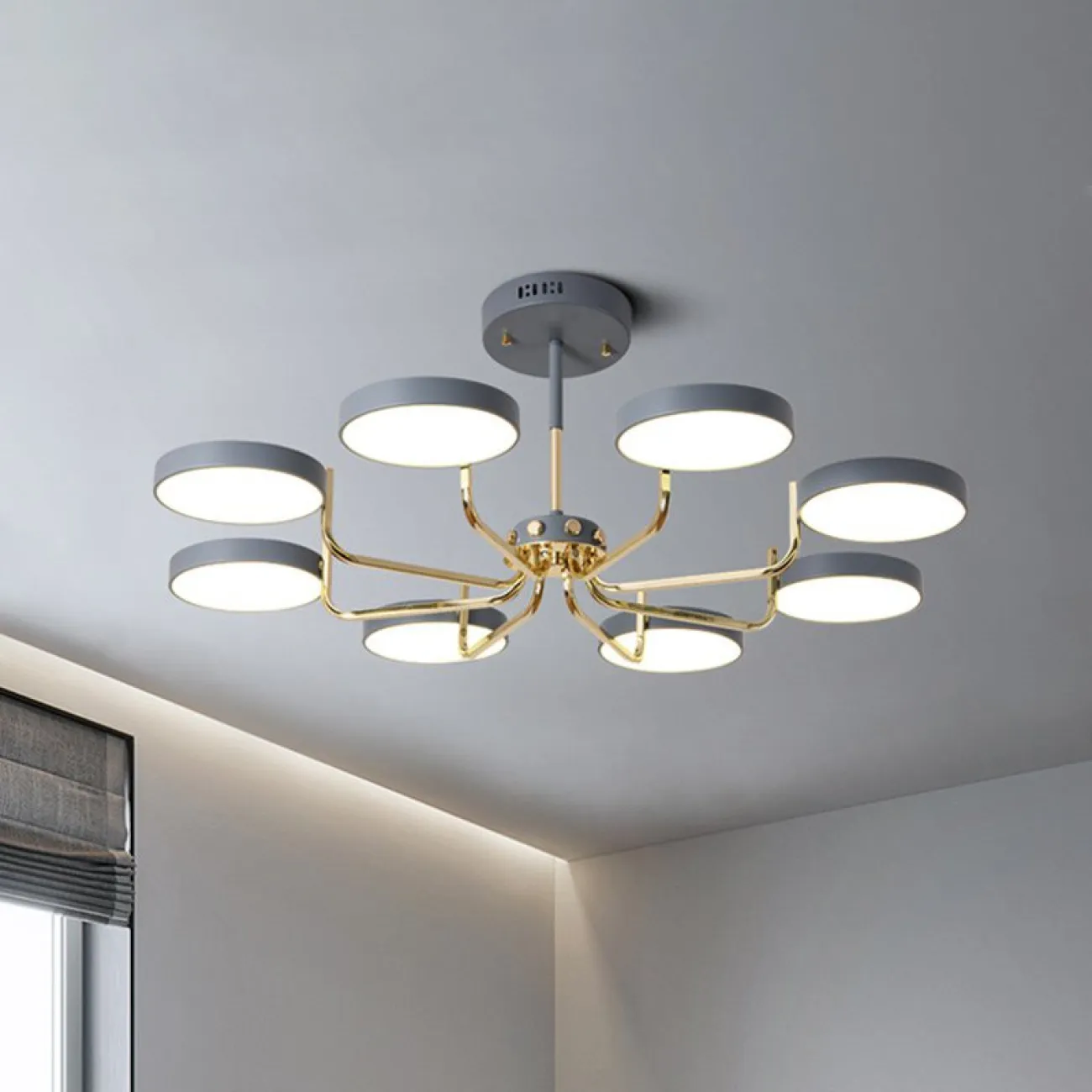 Подвесная люстра TAVIS D112 White от ImperiumLoft