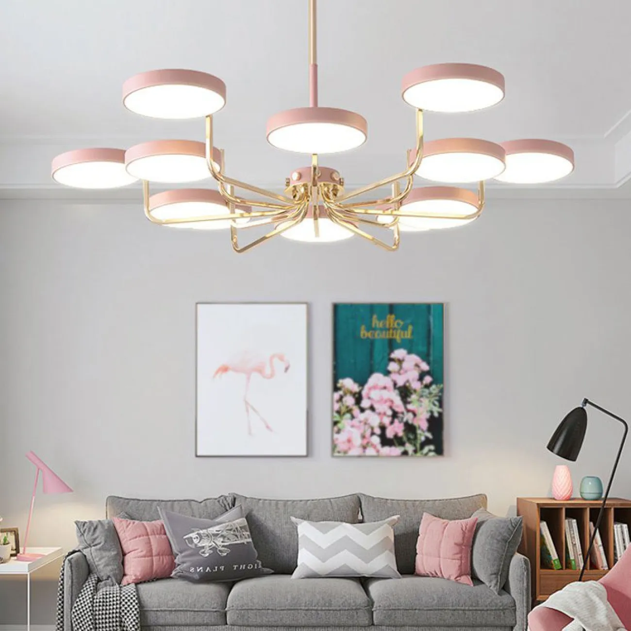 Подвесная люстра TAVIS D112 White от ImperiumLoft