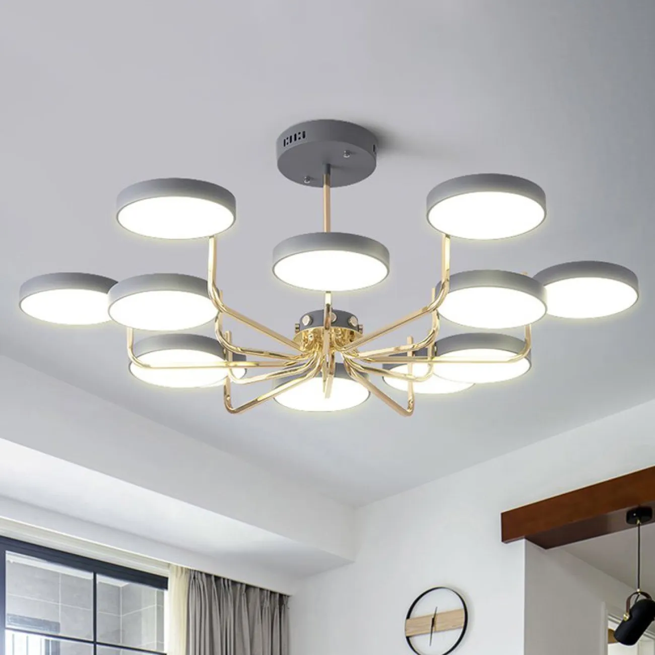 Подвесная люстра TAVIS D112 White от ImperiumLoft