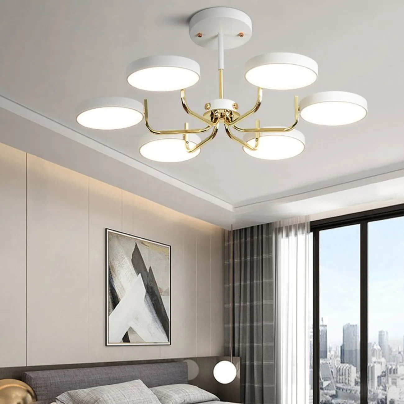 Подвесная люстра TAVIS D112 White от ImperiumLoft