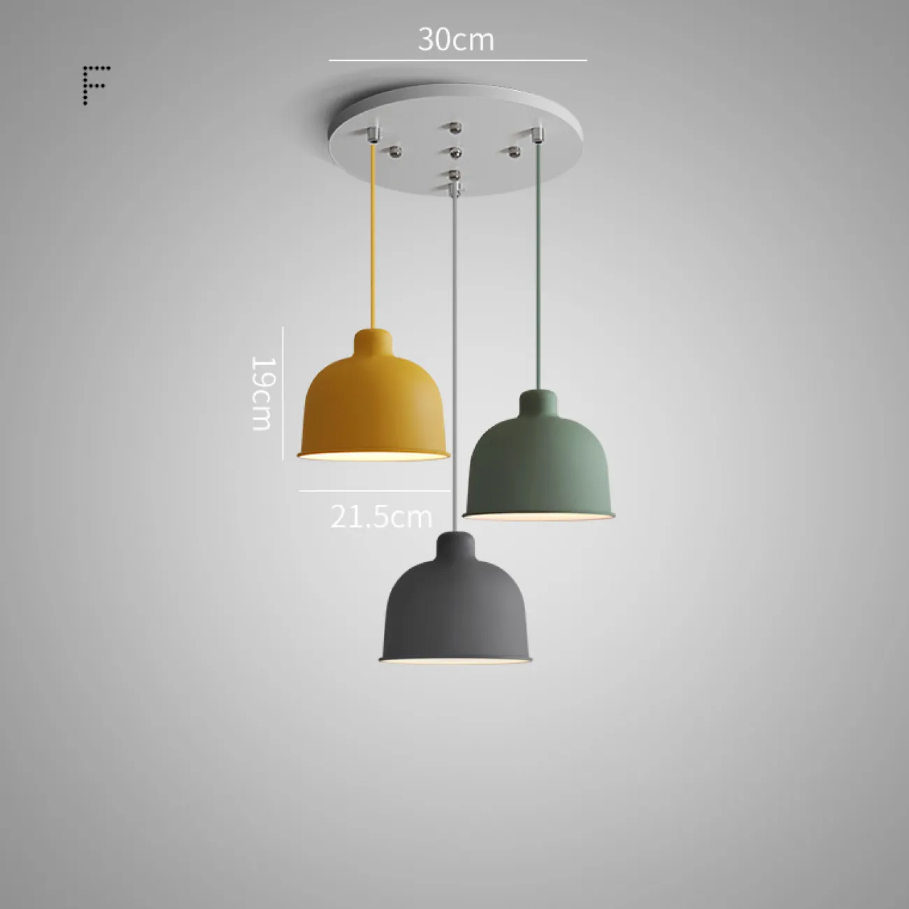 Люстра Grain Pendant Lamp TRIO от ImperiumLoft