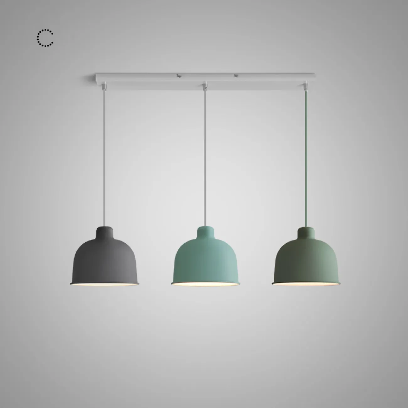Люстра Grain Pendant Lamp TRIO от ImperiumLoft