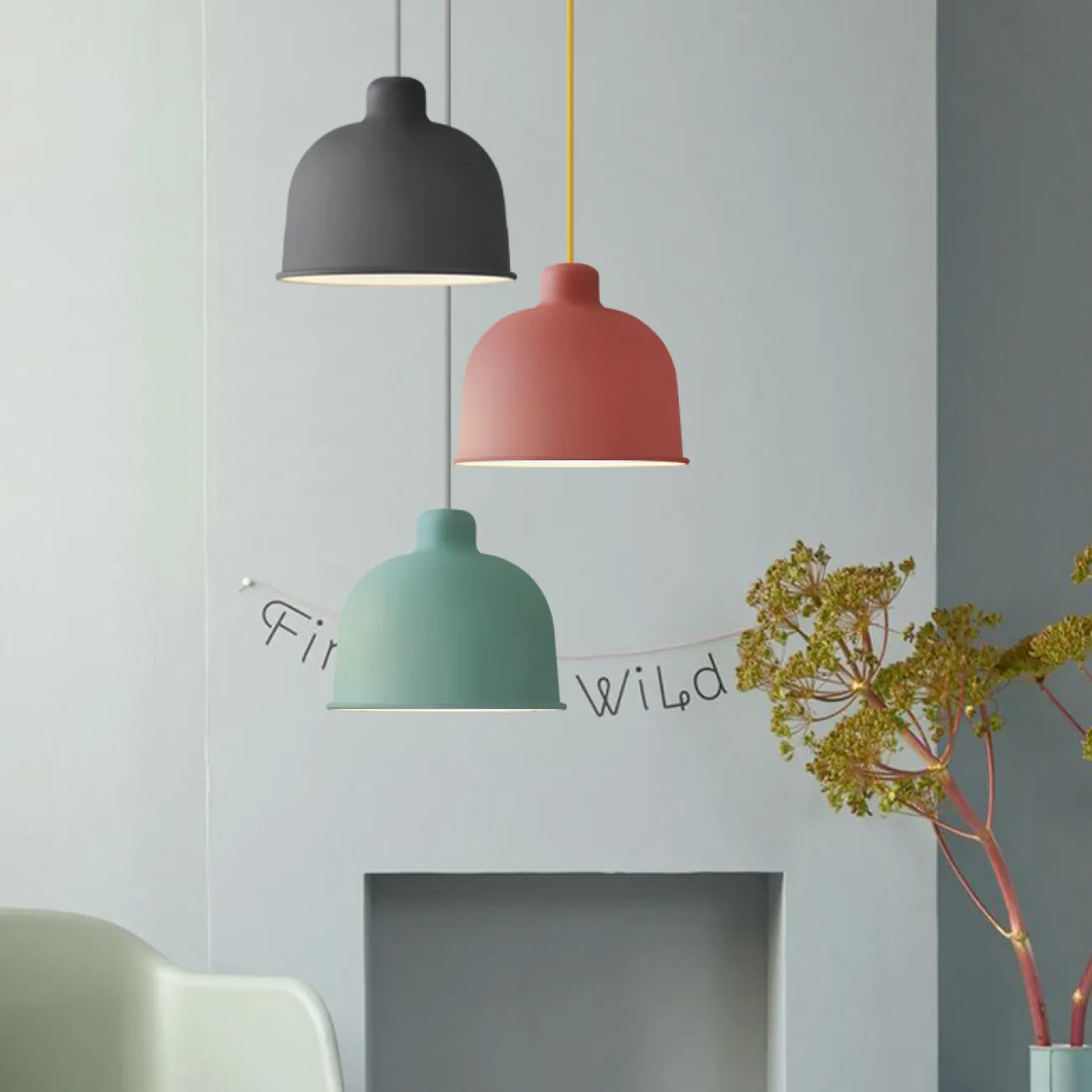Люстра Grain Pendant Lamp TRIO от ImperiumLoft