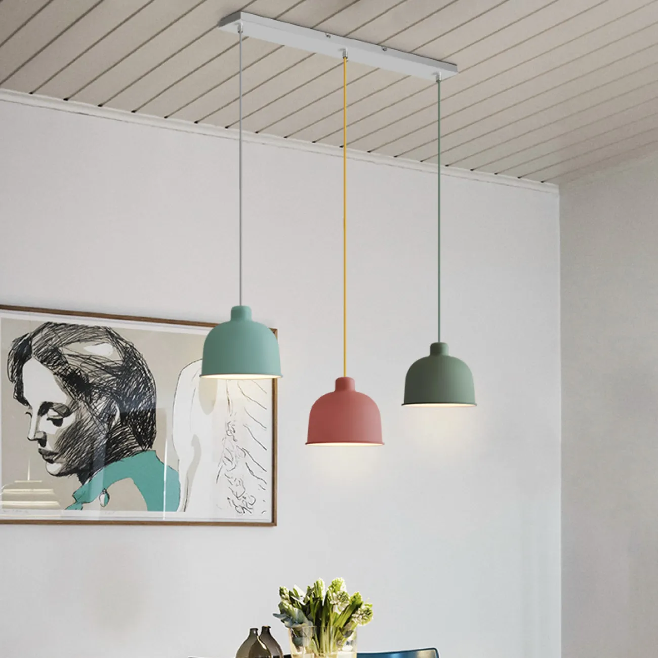 Люстра Grain Pendant Lamp TRIO от ImperiumLoft