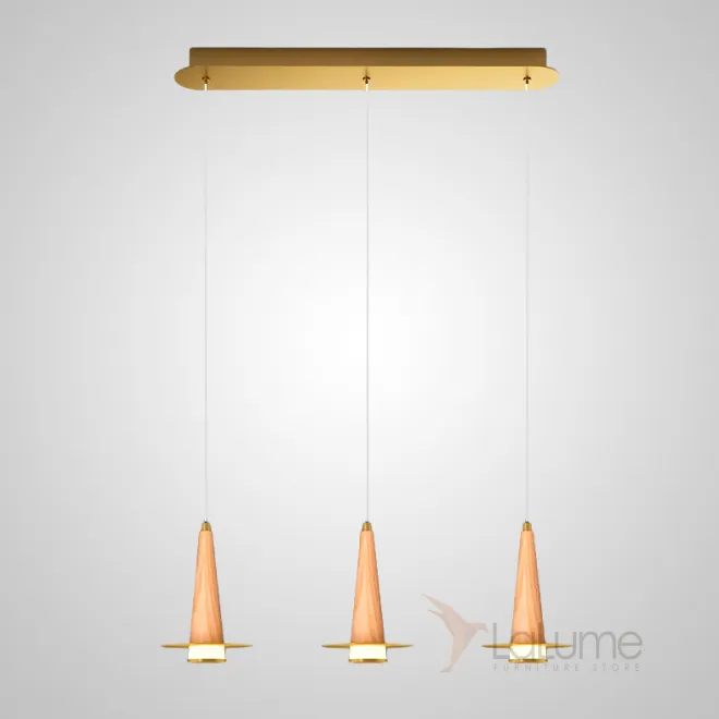 Подвесной светильник CURTISS MORE L3 Brown Планка от ImperiumLoft