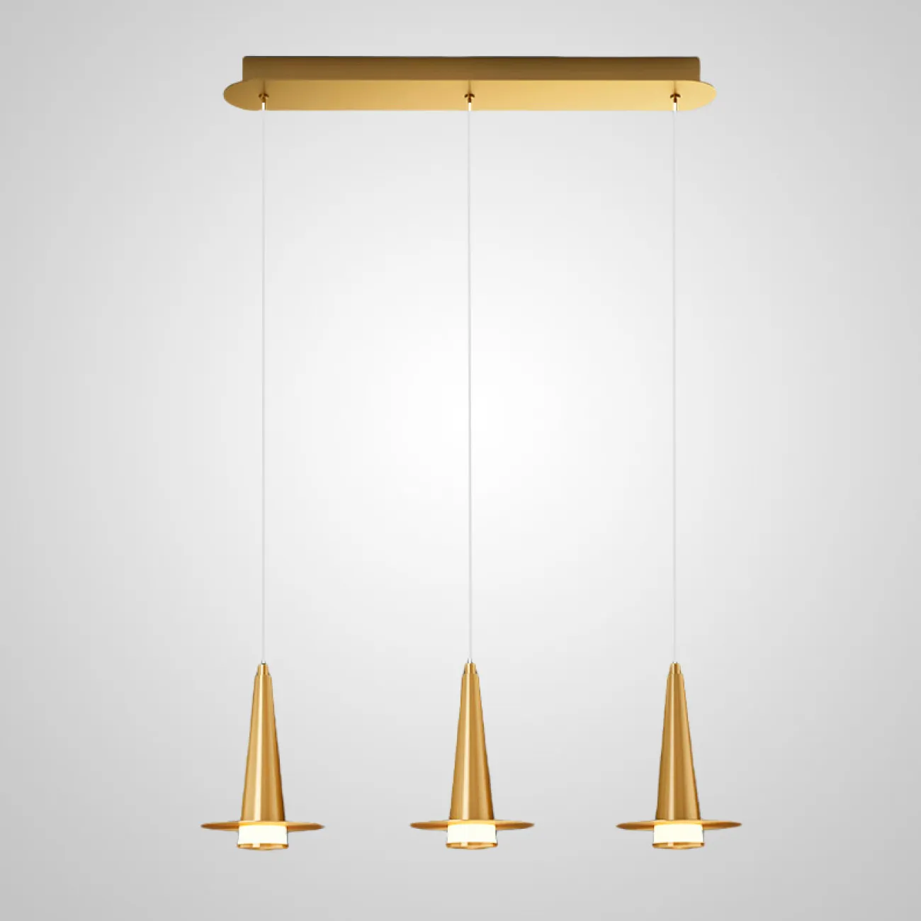 Подвесной светильник CURTISS MORE L3 Brown Планка от ImperiumLoft