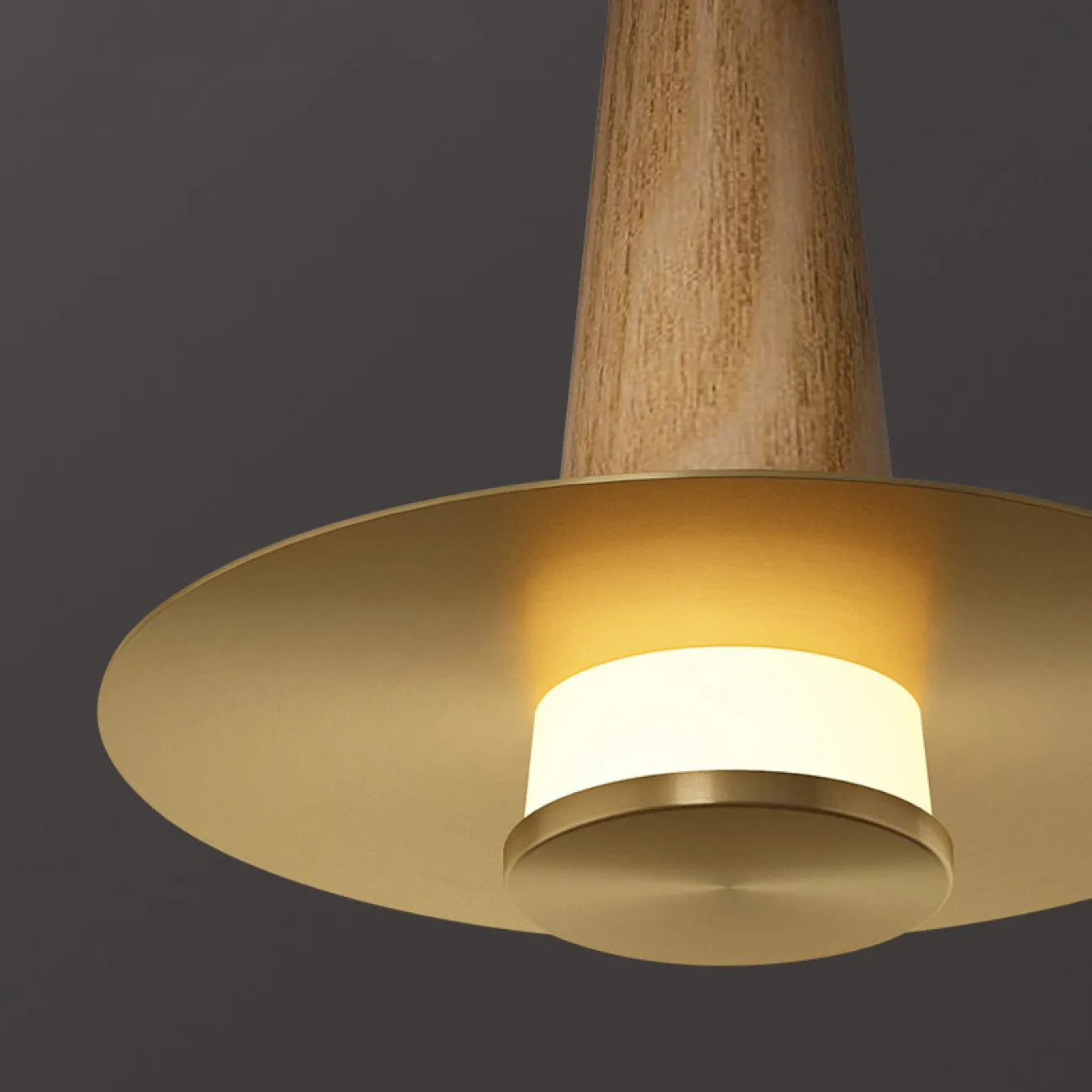 Подвесной светильник CURTISS MORE L3 Brown Планка от ImperiumLoft