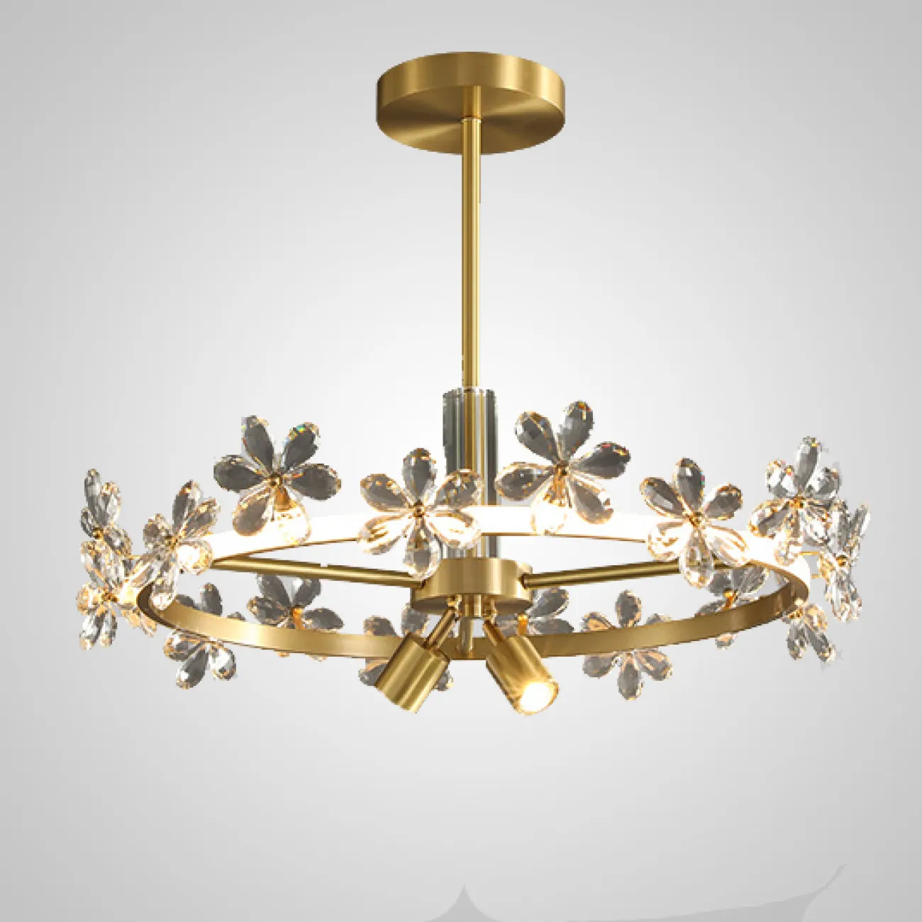 Потолочная люстра FLORENTINA D80 от ImperiumLoft