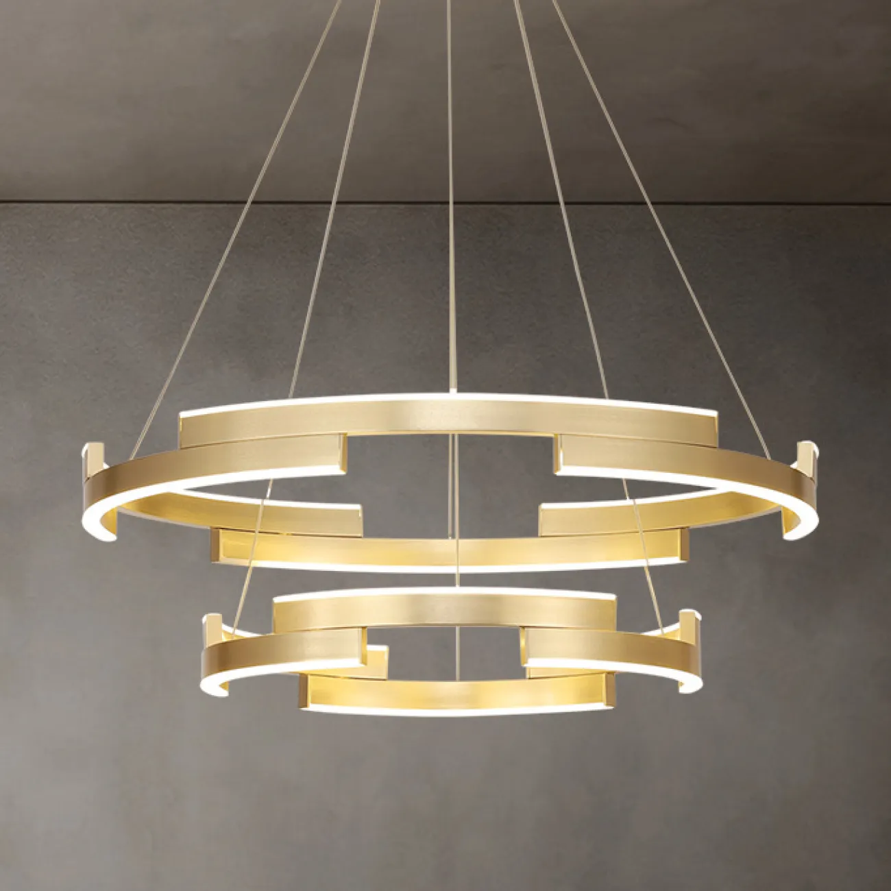 Подвесная люстра FILIPPA D60+80 от ImperiumLoft Подвесная люстра FILIPPA D60+80 от ImperiumLoft