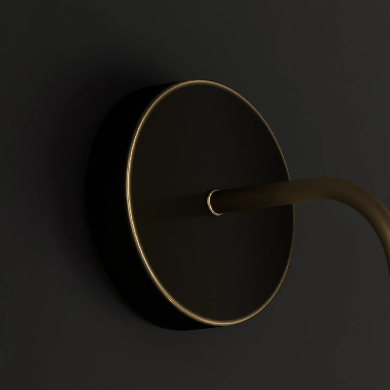Настенный светильник CHAIMA Brass от ImperiumLoft