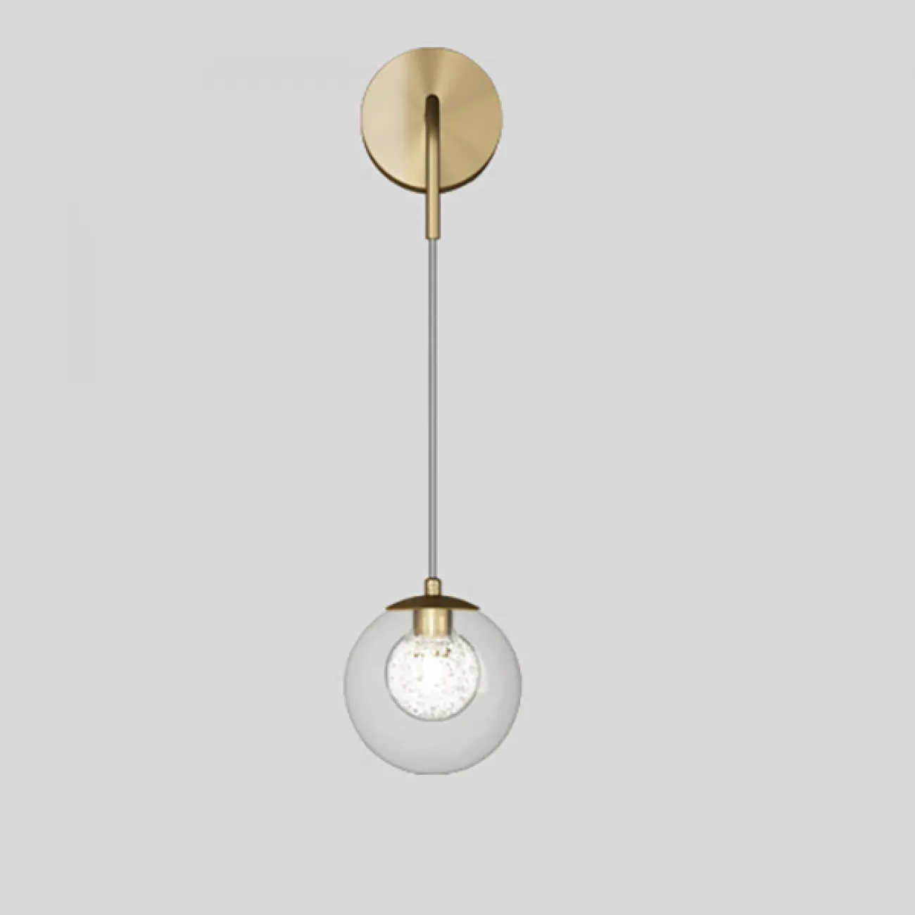 Настенный светильник CHAIMA Brass от ImperiumLoft