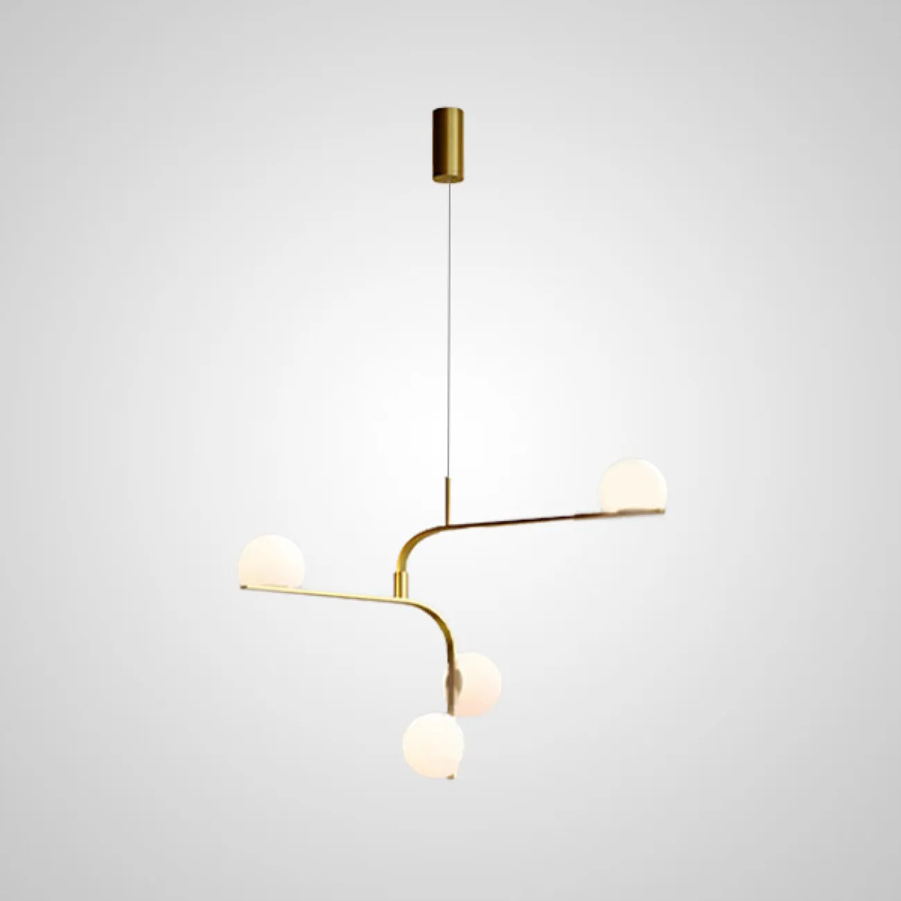 Подвесной светильник ARCANUM ANGLE Black от ImperiumLoft