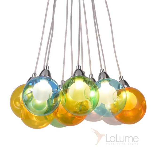 Люстра bocci 11 random pendant chandelier amber от LaLume Люстра bocci 11 random pendant chandelier amber от LaLume