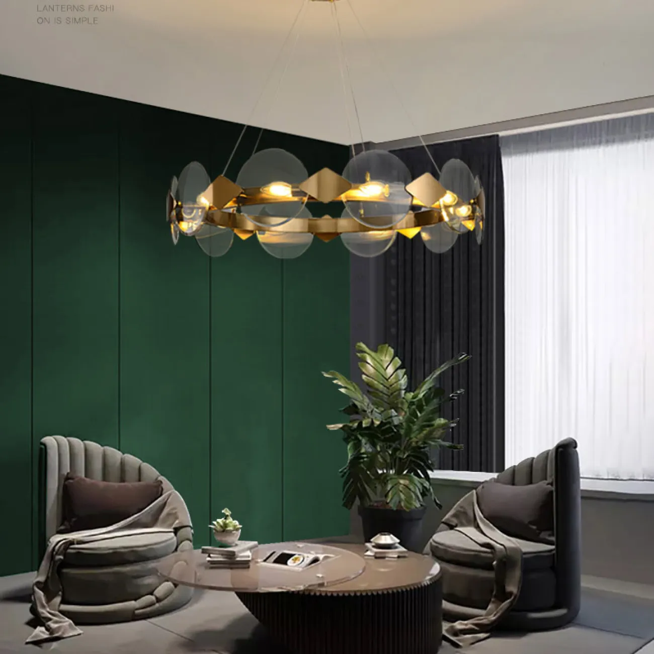 Подвесная люстра FRANCIS B D81 от ImperiumLoft Подвесная люстра FRANCIS B D81 от ImperiumLoft