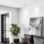 Точечный светильник MEUD D12 White Brass 12W от ImperiumLoft