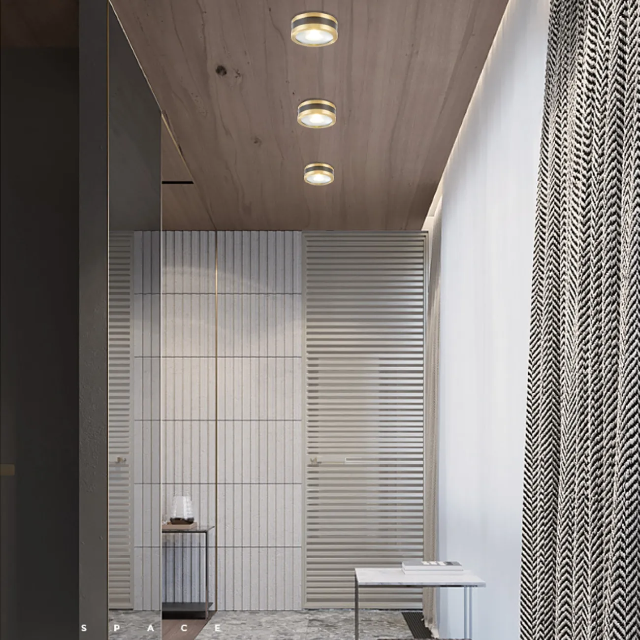 Точечный светильник MEUD D8 Black Brass 5W от ImperiumLoft